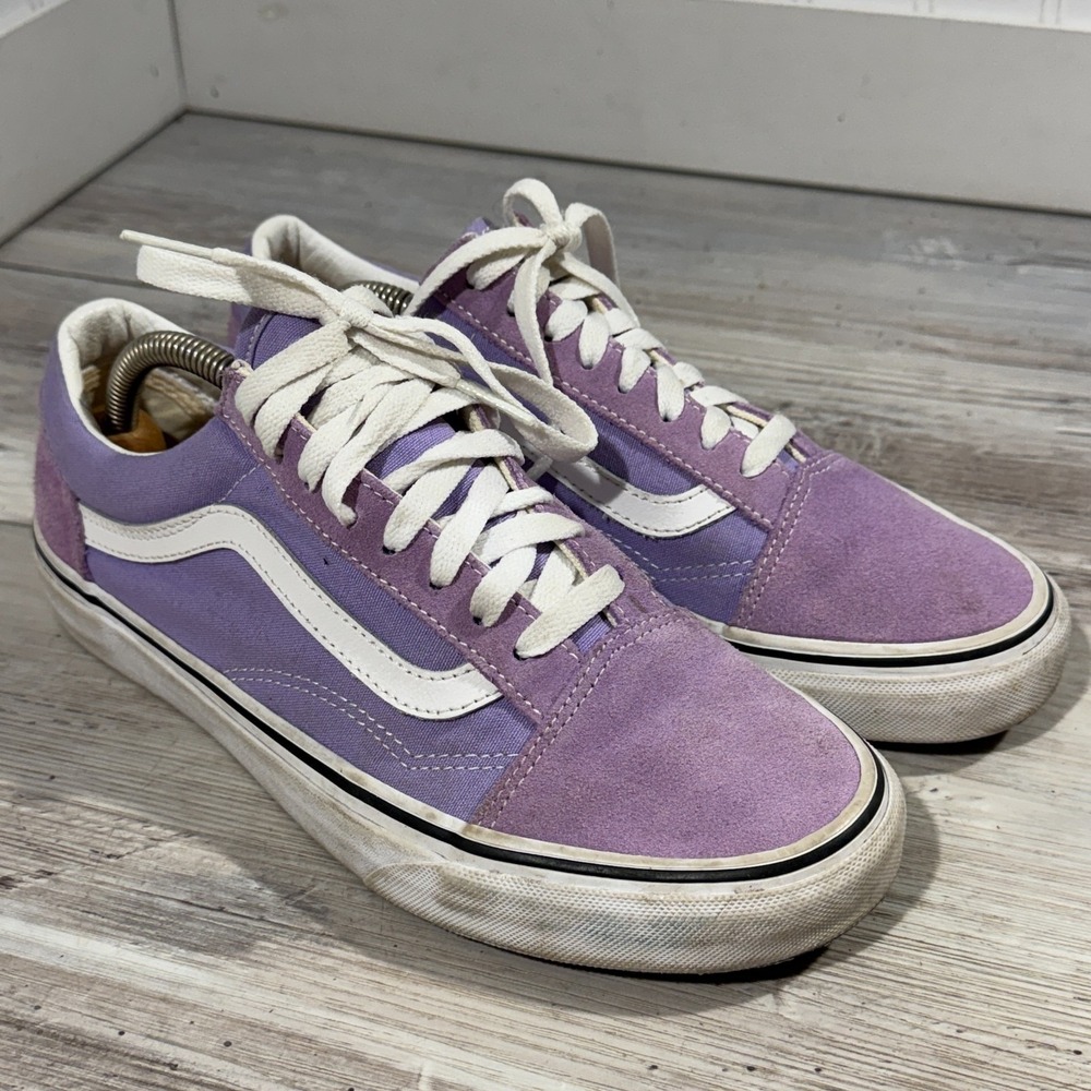 Vans Unisex Off The Wall 751505 Purple Casual Shoes Sneakers Size M 7 W 8.5